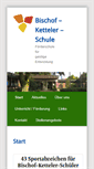 Mobile Screenshot of bischof-ketteler-schule.de