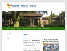 Tablet Screenshot of bischof-ketteler-schule.de